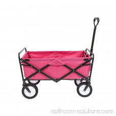 Red Mac Sports Collapsible Folding Utility Wagon Garden Cart Shopping Beach 000962334